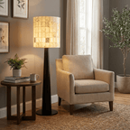 Solavera Alabaster Mosaic Floor Lamp by Bling Lighting Studio