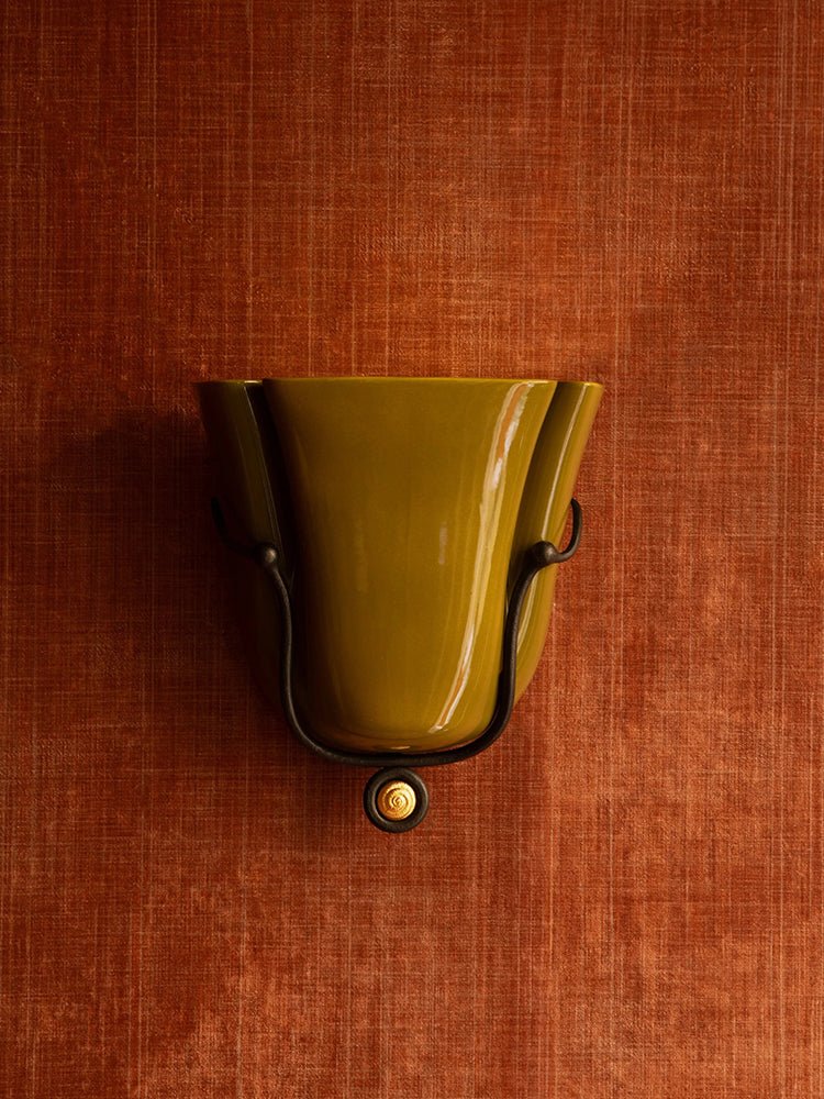 Solenne Shell Wall Sconce by Bling Lighting Studio