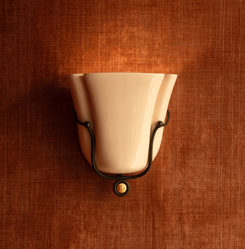 Solenne Shell Wall Sconce by Bling Lighting Studio