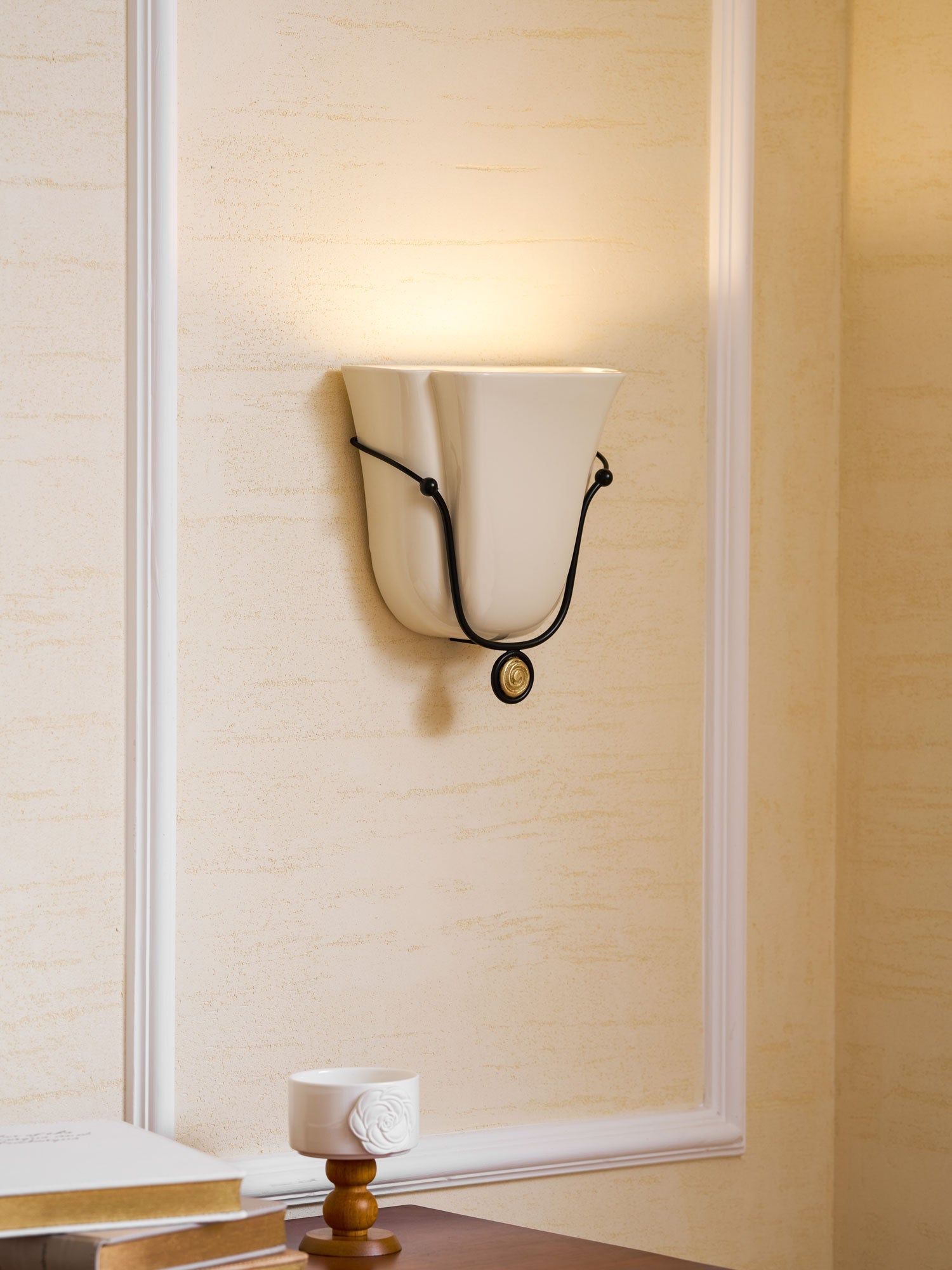 Solenne Shell Wall Sconce by Bling Lighting Studio