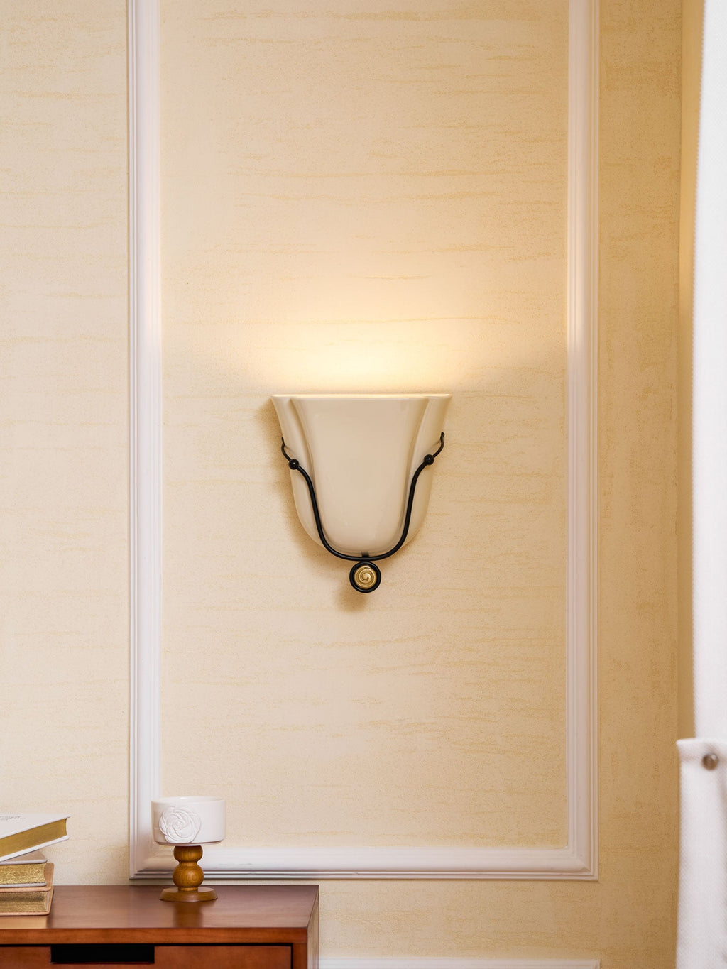 Solenne Shell Wall Sconce by Bling Lighting Studio