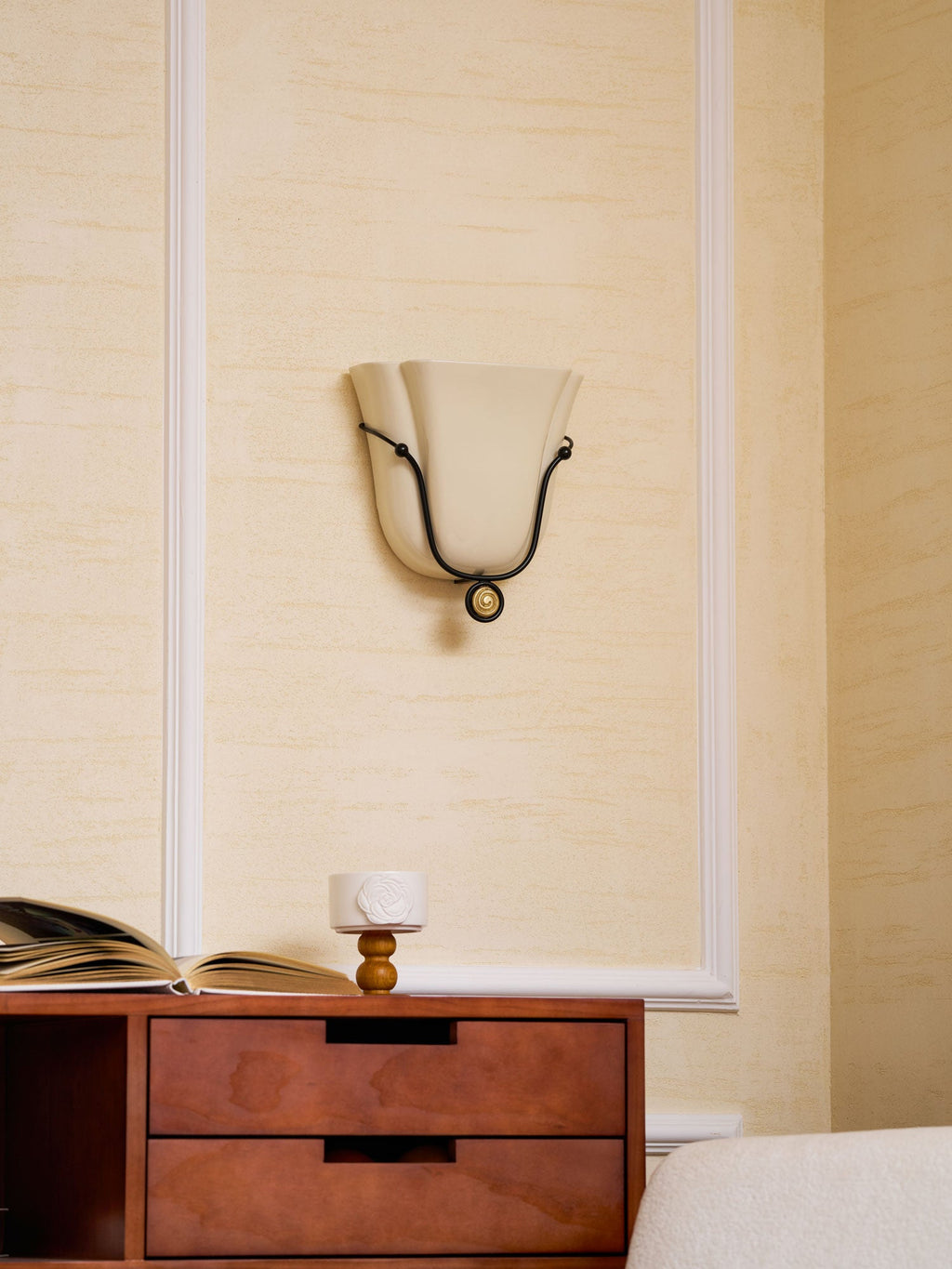 Solenne Shell Wall Sconce by Bling Lighting Studio