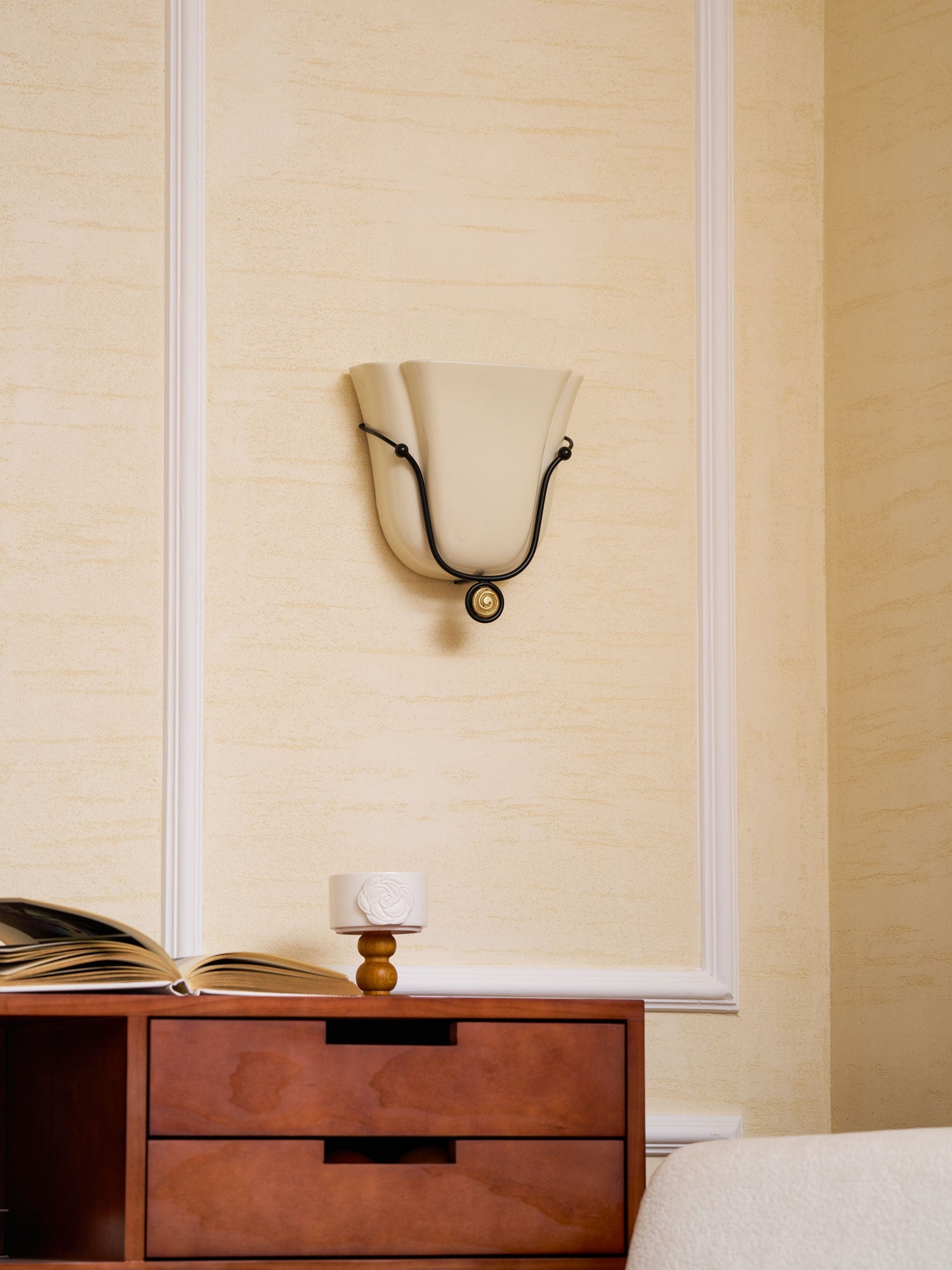 Solenne Shell Wall Sconce by Bling Lighting Studio