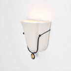 Solenne Shell Wall Sconce by Bling Lighting Studio