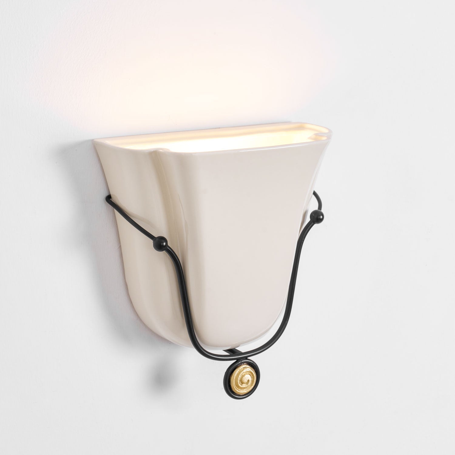 Solenne Shell Wall Sconce by Bling Lighting Studio
