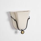 Solenne Shell Wall Sconce by Bling Lighting Studio
