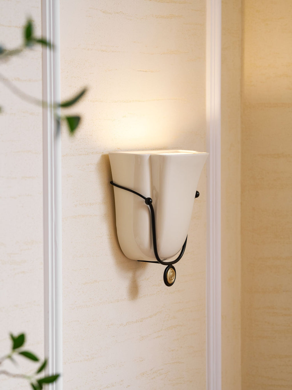 Solenne Shell Wall Sconce by Bling Lighting Studio