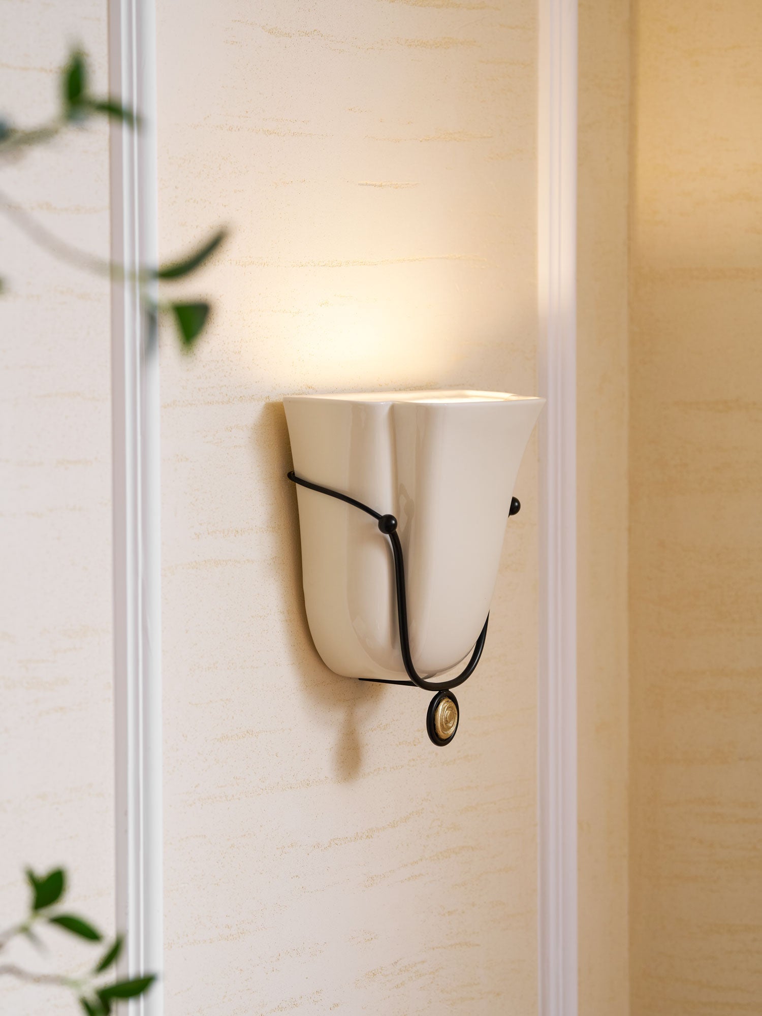 Solenne Shell Wall Sconce by Bling Lighting Studio