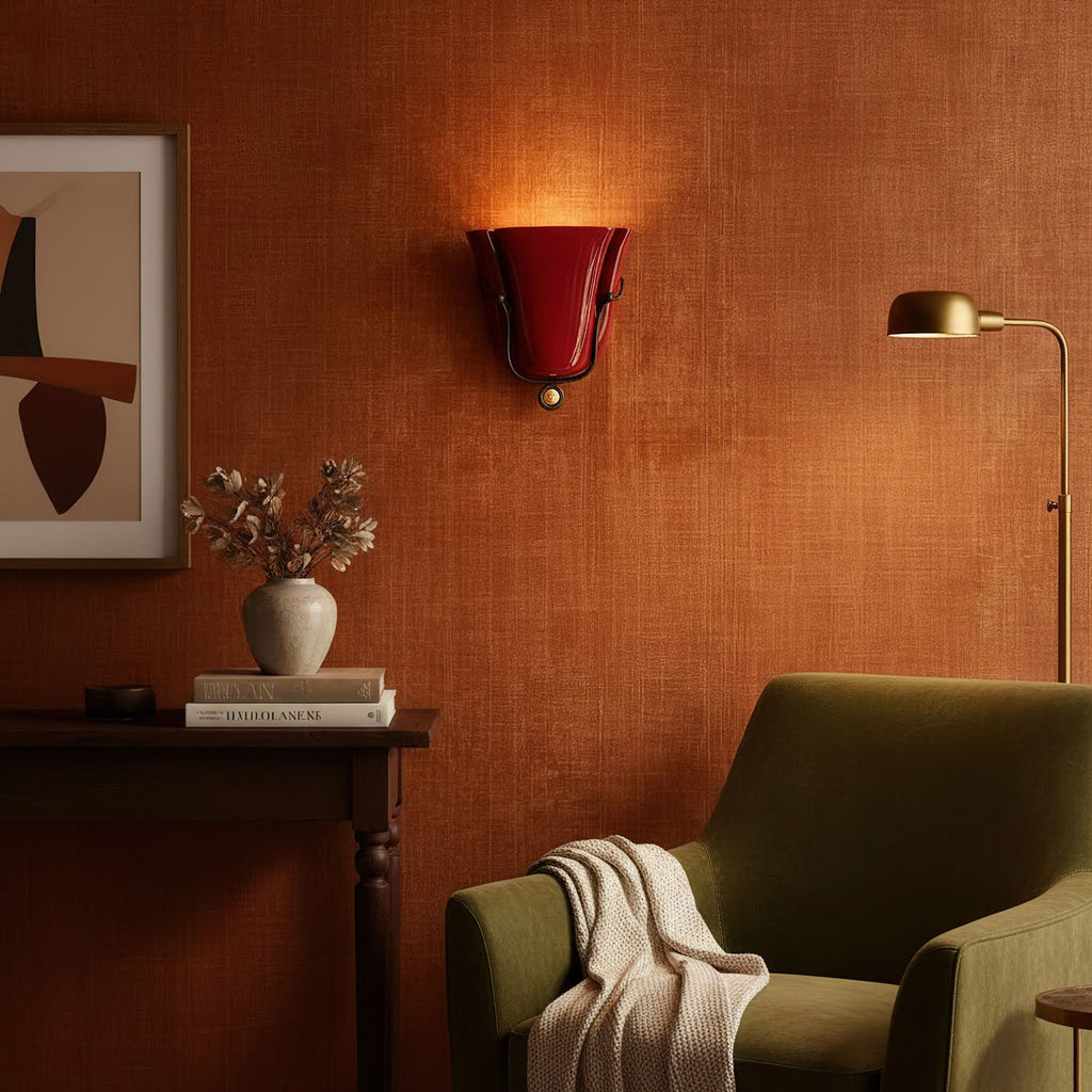 Solenne Shell Wall Sconce by Bling Lighting Studio