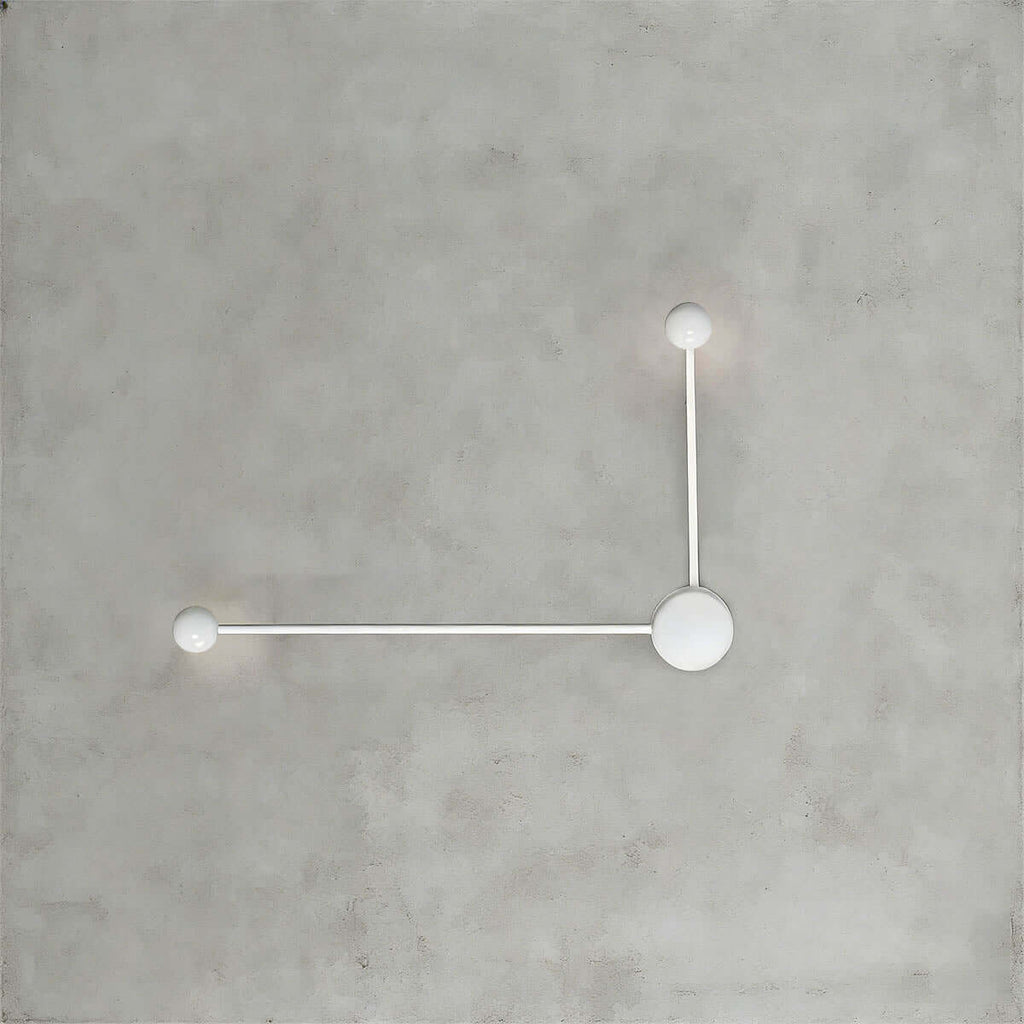 Sphere-on-Stem LED Wall Sconce by Bling Lighting Studio