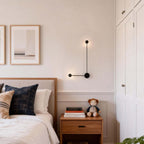 Sphere-on-Stem LED Wall Sconce by Bling Lighting Studio