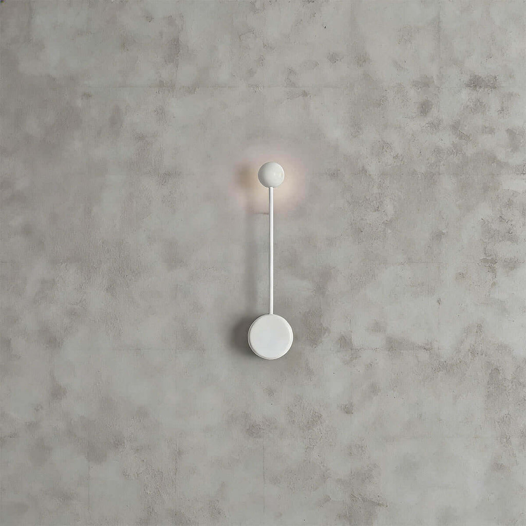 Sphere-on-Stem LED Wall Sconce by Bling Lighting Studio