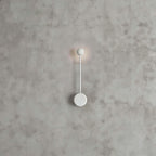 Sphere-on-Stem LED Wall Sconce by Bling Lighting Studio
