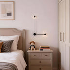 Sphere-on-Stem LED Wall Sconce by Bling Lighting Studio