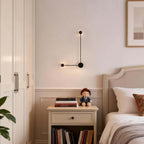 Sphere-on-Stem LED Wall Sconce by Bling Lighting Studio