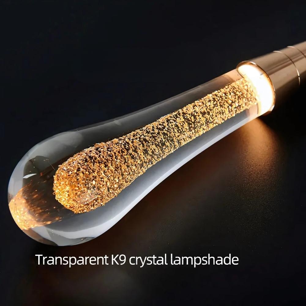 Spiral Raindrop Staircase Ceiling Lighting for high ceiling staircase and foyer lighting