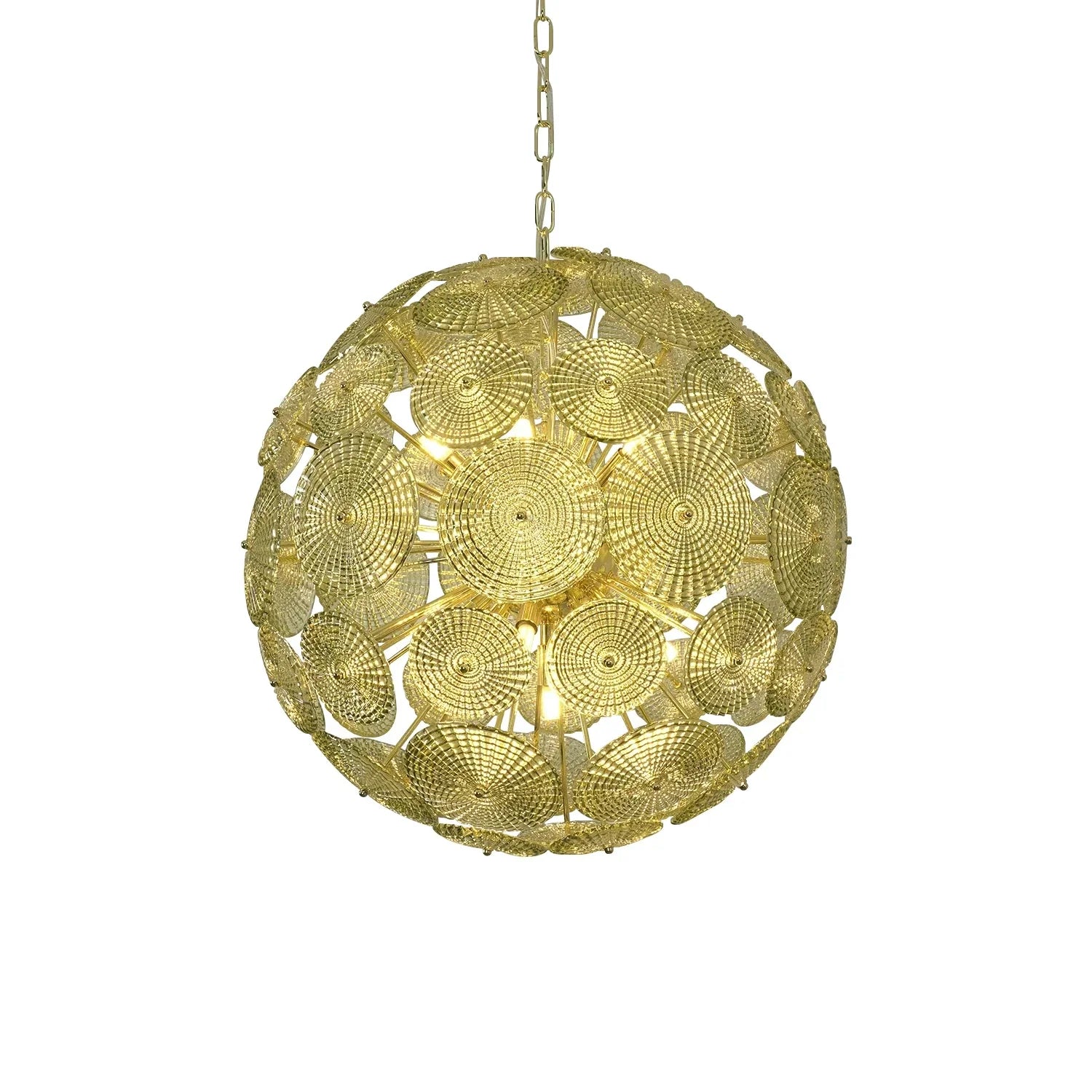 Sputnik Sphere Glass Disc Chandelier product image