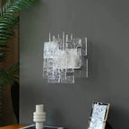 Stacked Murano Glass Wall Sconce by Bling Lighting Studio