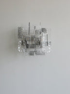 Stacked Murano Glass Wall Sconce by Bling Lighting Studio