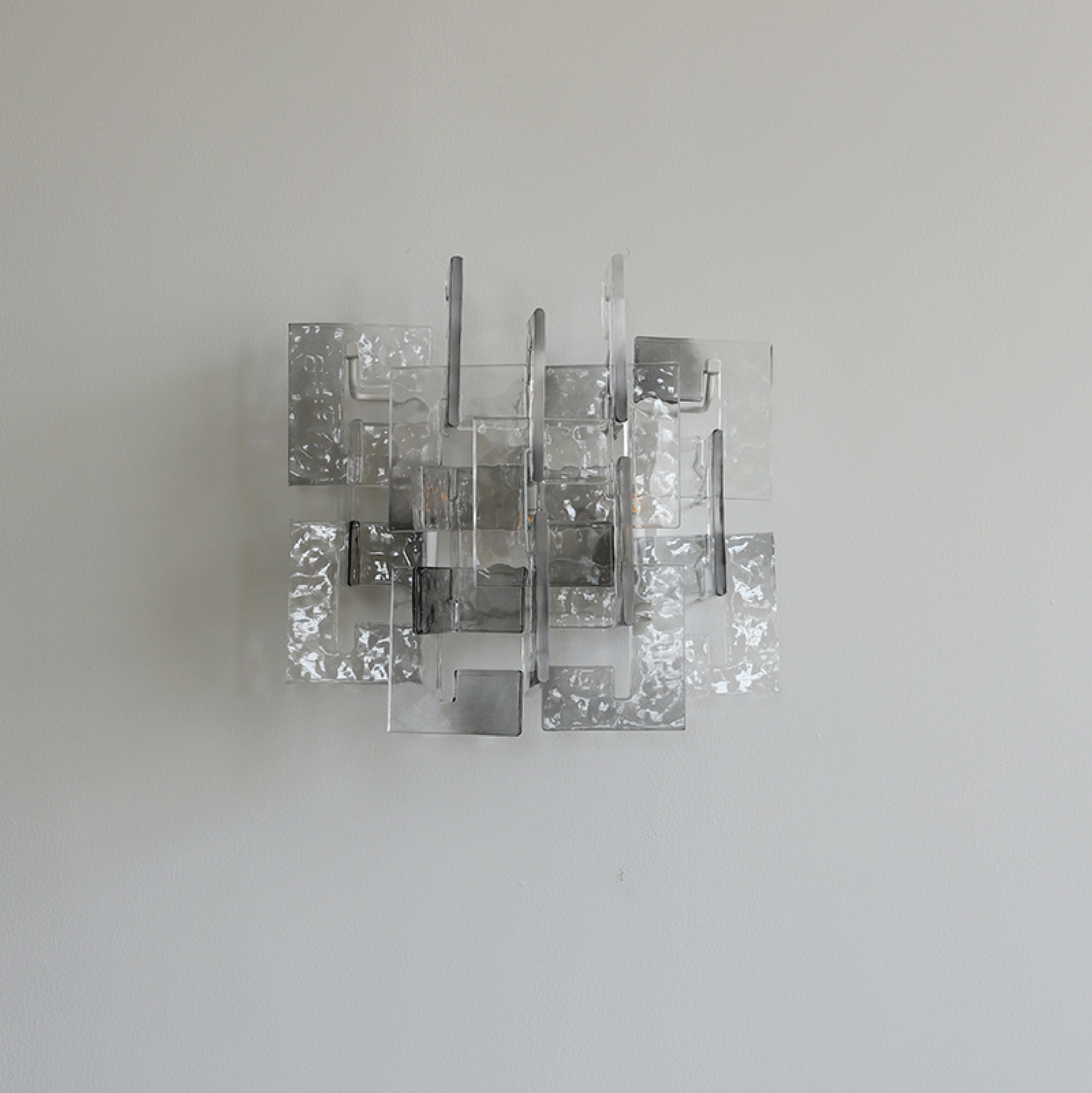 Stacked Murano Glass Wall Sconce by Bling Lighting Studio