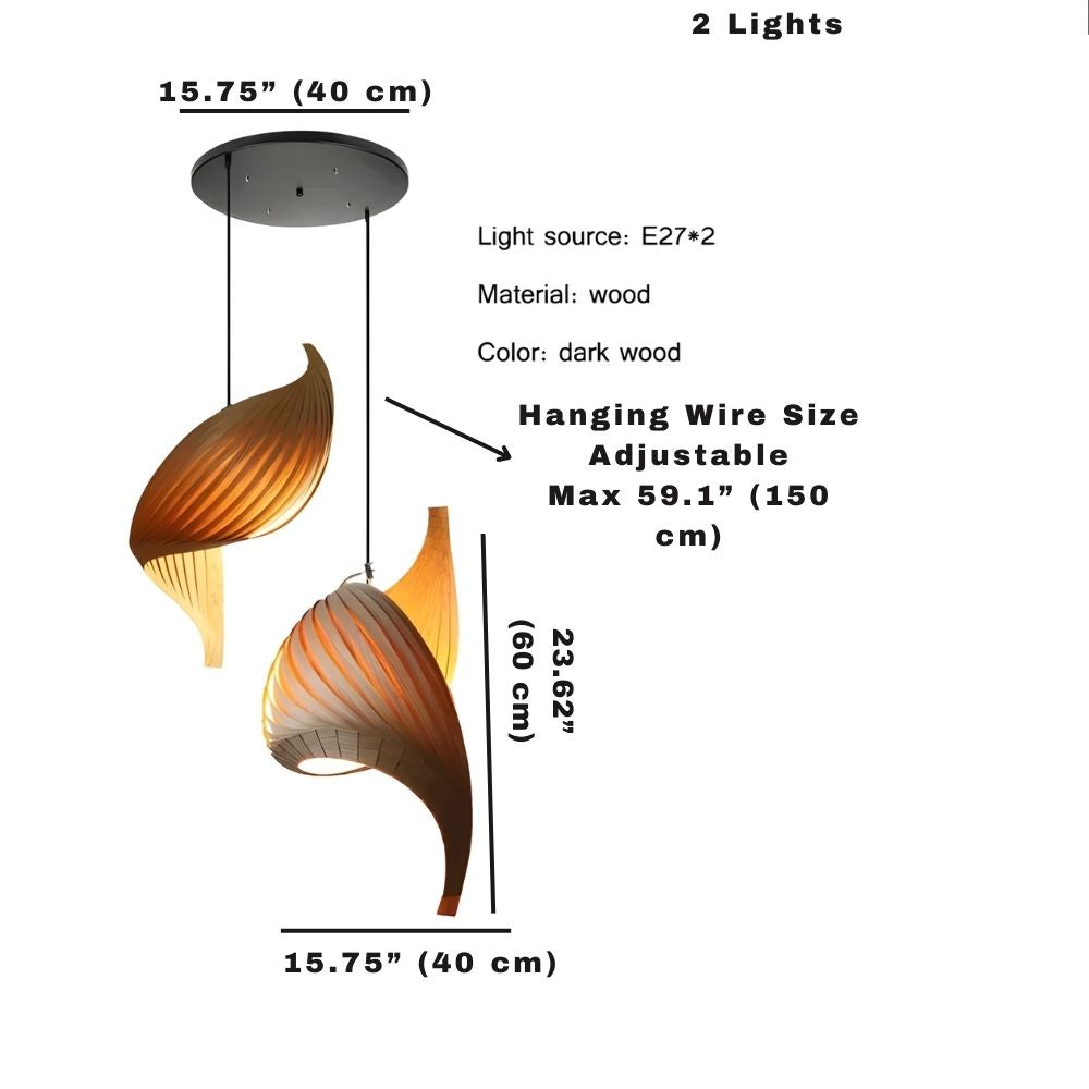 Storm Modern Pendant Chandelier for high ceiling staircase and foyer lighting