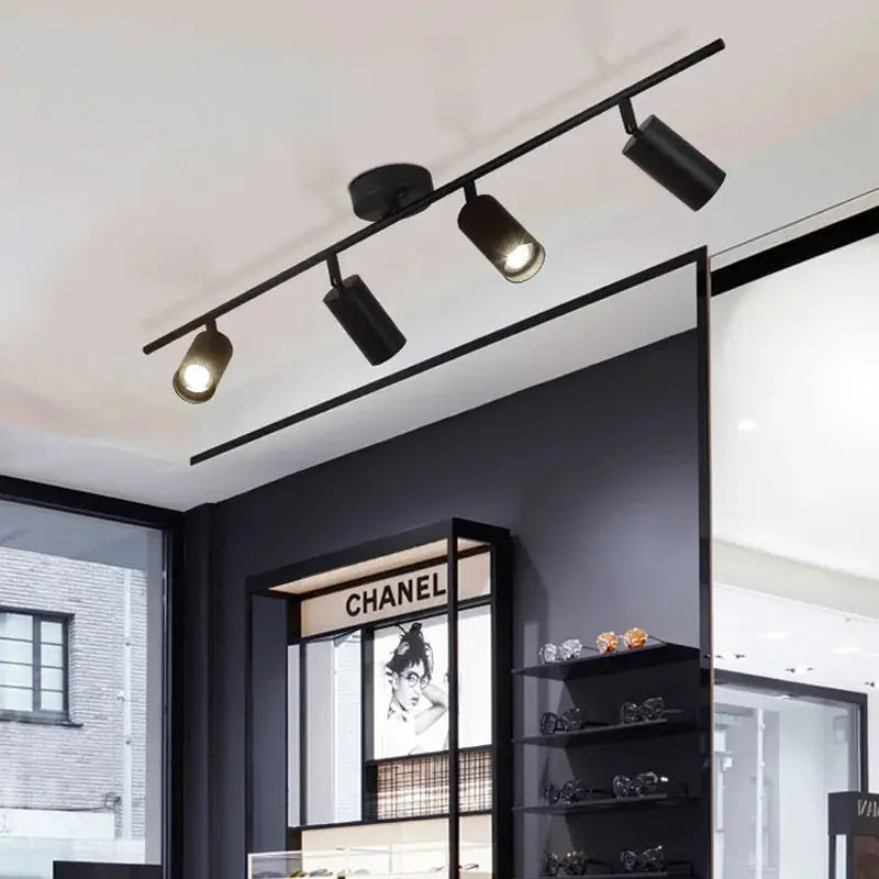 Surface Mounted Minimalist Modern Track Led Lighting - Bling Lighting Studio