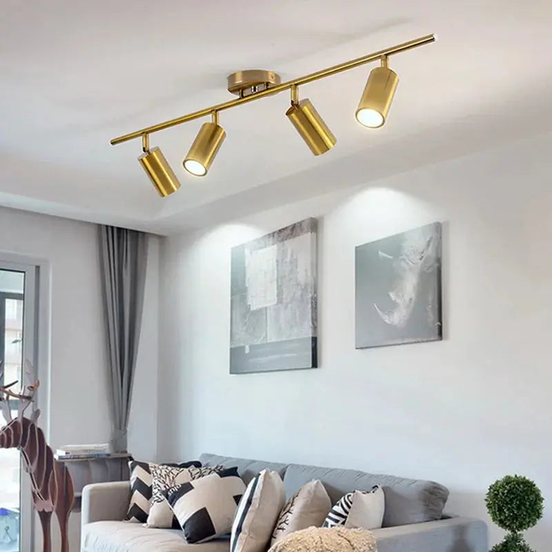 Surface Mounted Minimalist Modern Track Led Lighting - Bling Lighting Studio