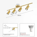 Surface Mounted Minimalist Modern Track Led Lighting - Bling Lighting Studio