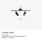 Surface Mounted Minimalist Modern Track Led Lighting - Bling Lighting Studio