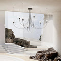 Suri Black Modern Chandelier - Bling Lighting Studio
