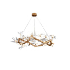 Bird Branch Chandelier by Bling Lighting Studio