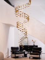 Tidal Art Glass Pendants Lamp