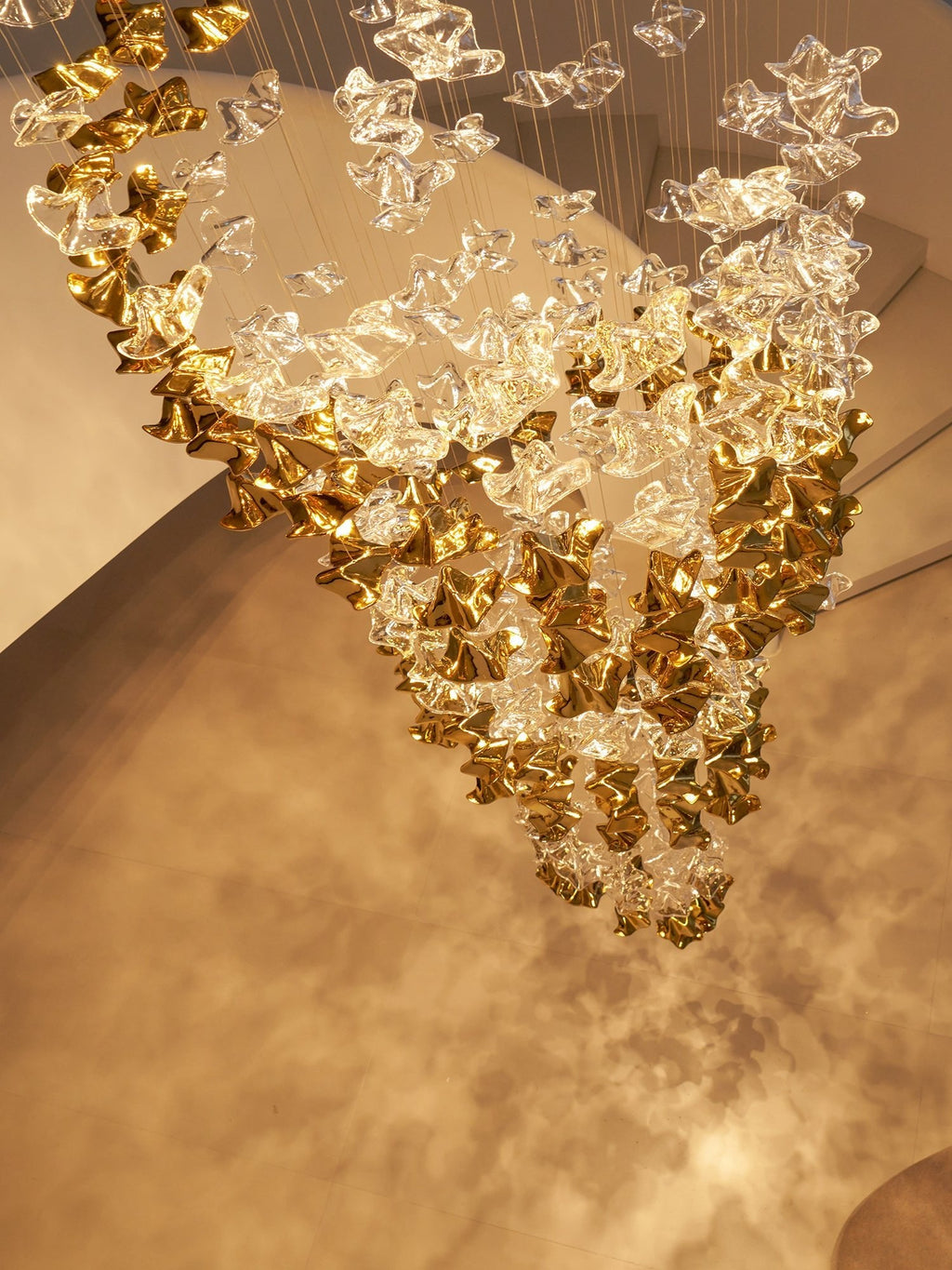 Tidal Art Glass Pendants Lamp