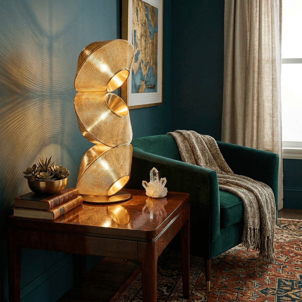 Tol Floor Lamp by Bling Lighting Studio