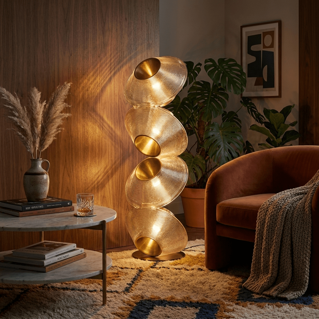 Tol Floor Lamp by Bling Lighting Studio