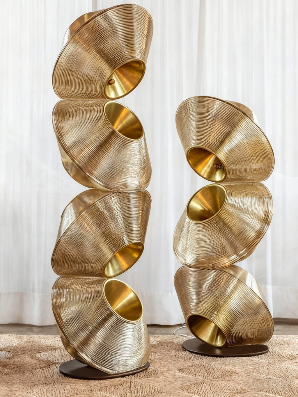 Tol Floor Lamp by Bling Lighting Studio