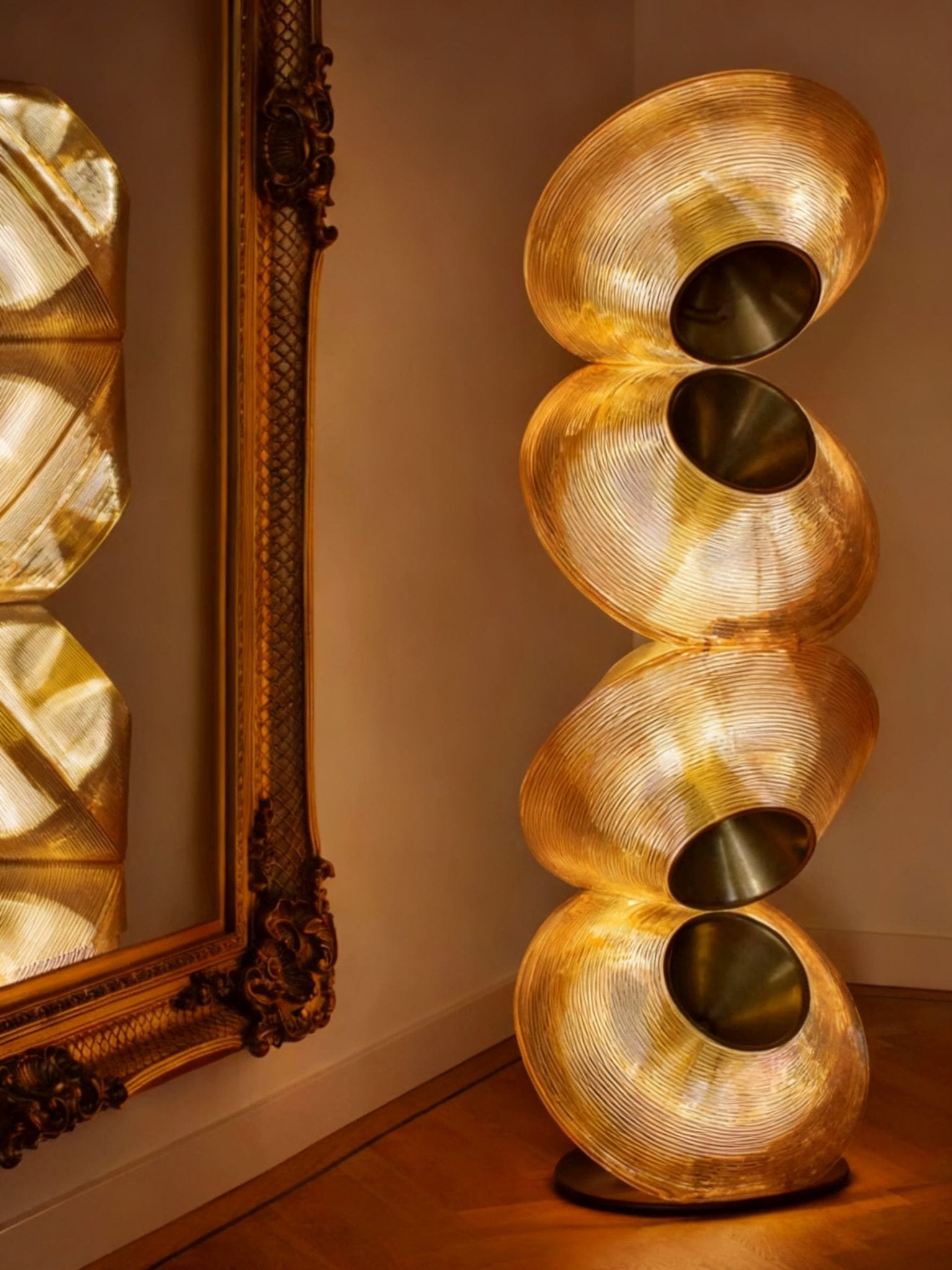 Tol Floor Lamp by Bling Lighting Studio