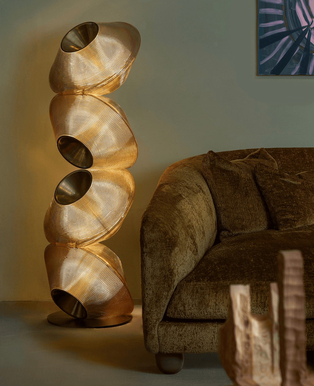 Tol Floor Lamp by Bling Lighting Studio