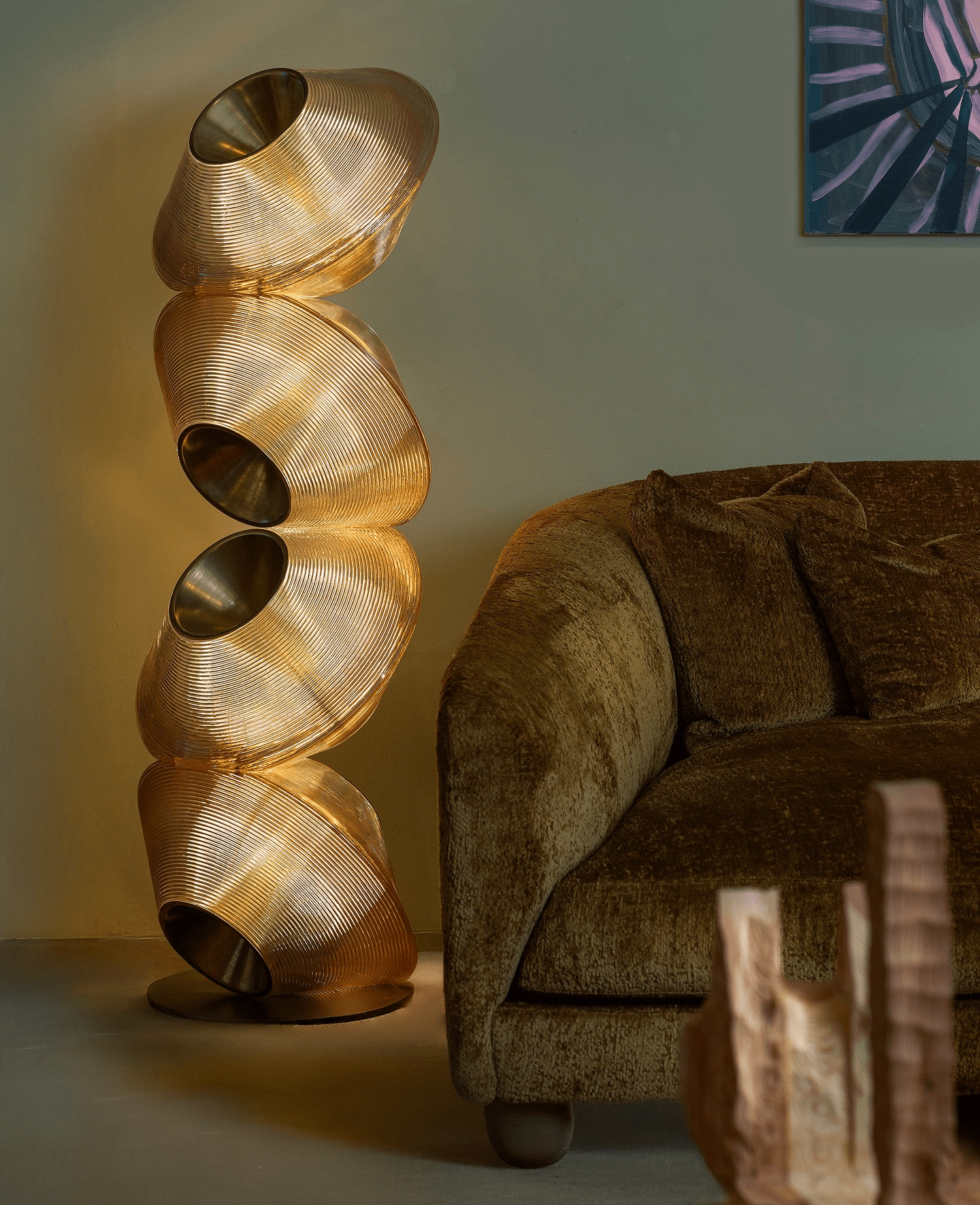 Tol Floor Lamp by Bling Lighting Studio