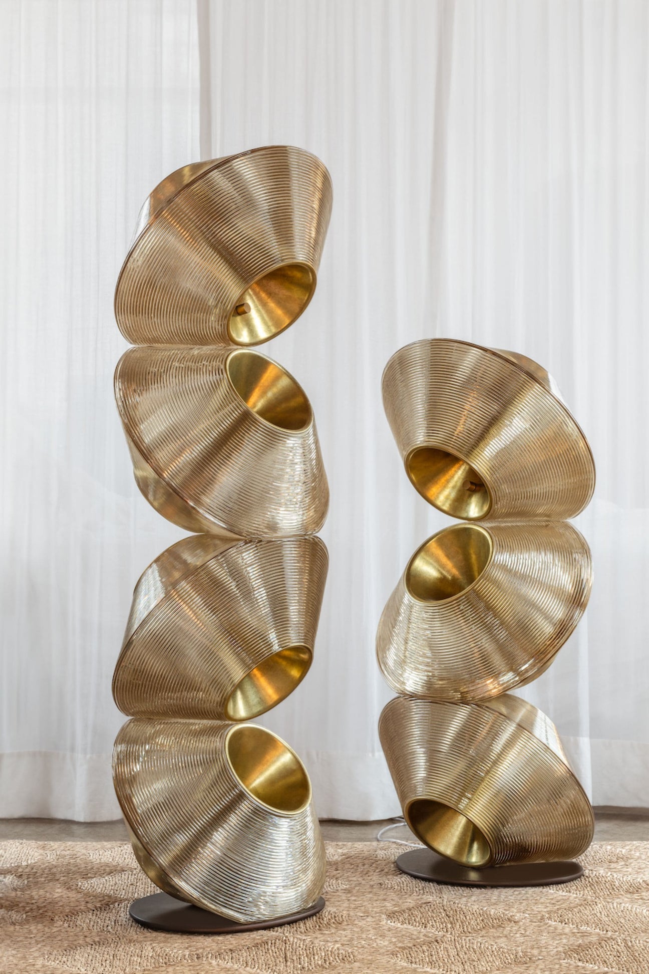 Tol Floor Lamp by Bling Lighting Studio