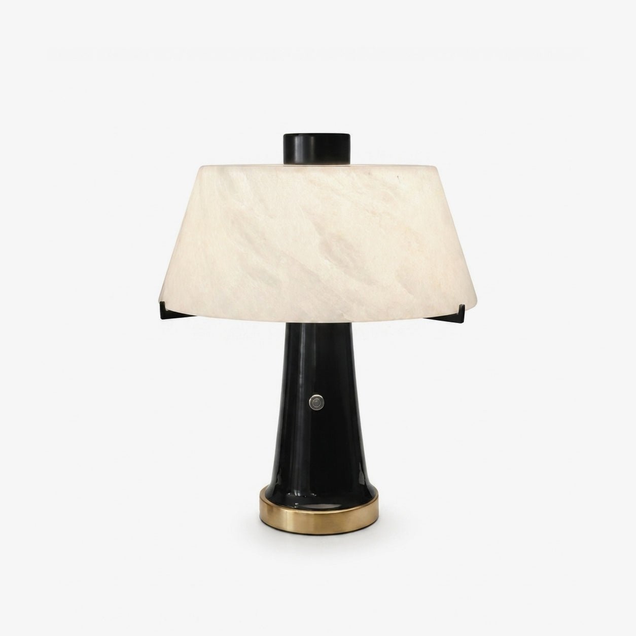 Trapezia Alabaster Desk Lamp by Bling Lighting Studio