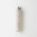 Tube Alabaster Wall Sconce by Bling Lighting Studio