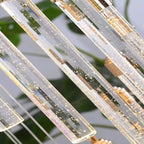 Uly Gold Crystal Chandelier for Staircase & Foyer & High Ceiling for high ceiling staircase and foyer lighting