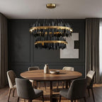 Verda Modern Circular Chandelier - Bling Lighting Studio