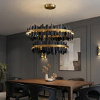 Verda Modern Circular Chandelier - Bling Lighting Studio