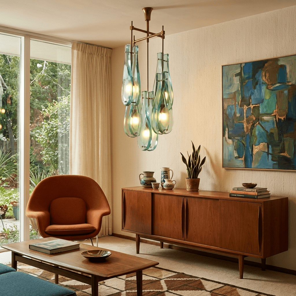 Verdelle Murano Glass Cascade Chandelier by Bling Lighting Studio