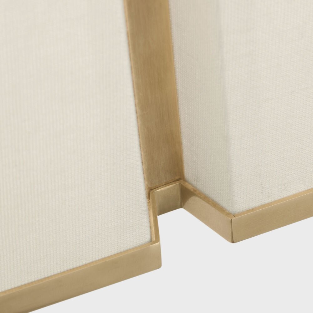 Columnar Fabric Sconce by Bling Lighting Studio