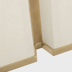 Columnar Fabric Sconce by Bling Lighting Studio