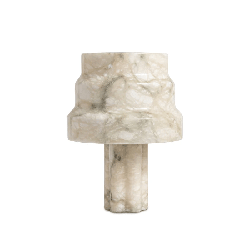 Verona Alabaster Table Lamp by Bling Lighting Studio