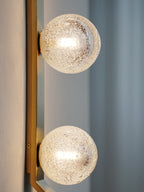 Vertical Balls Bar Sconce by Bling Lighting Studio